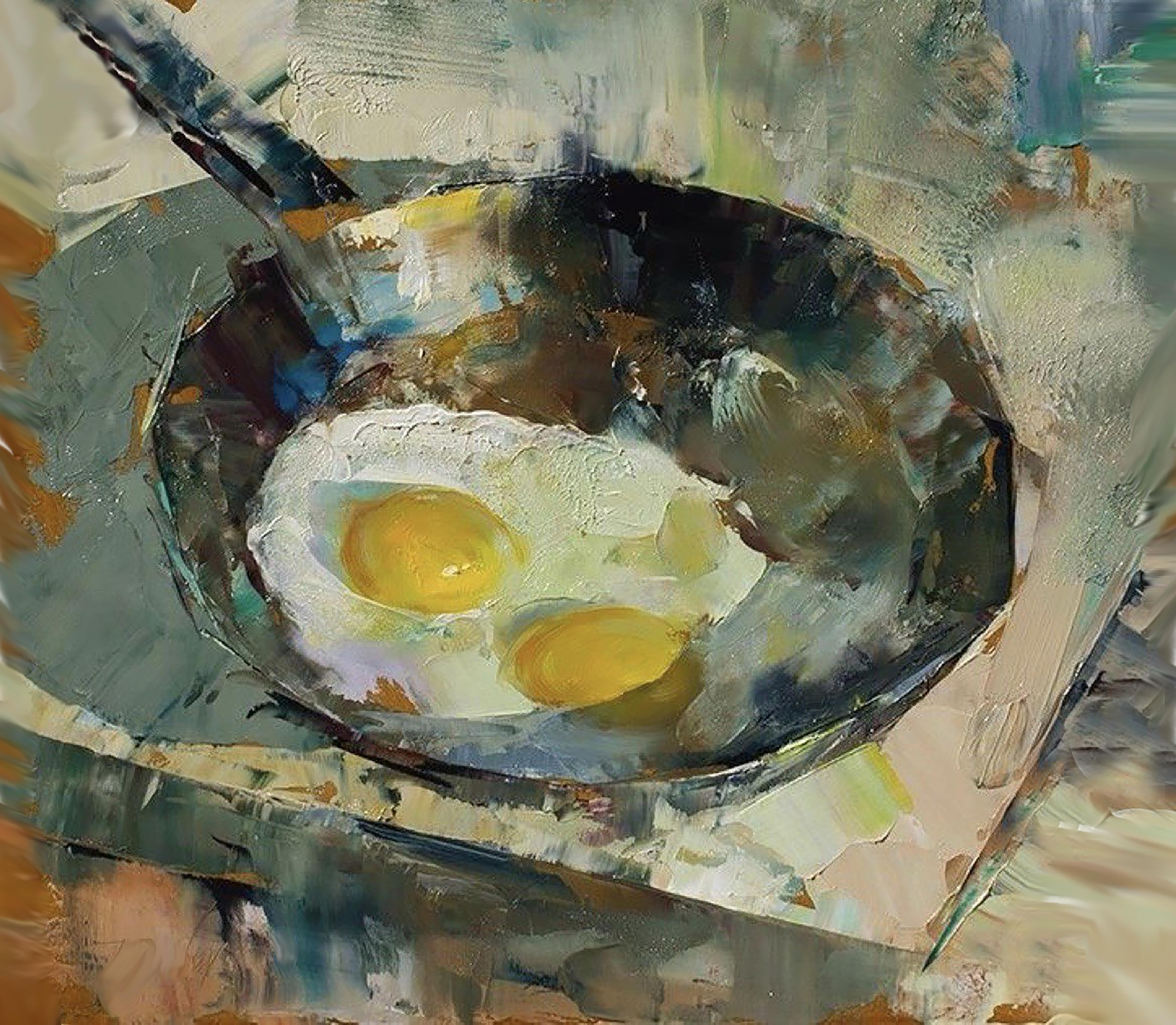 Интерьерная картина Яичница